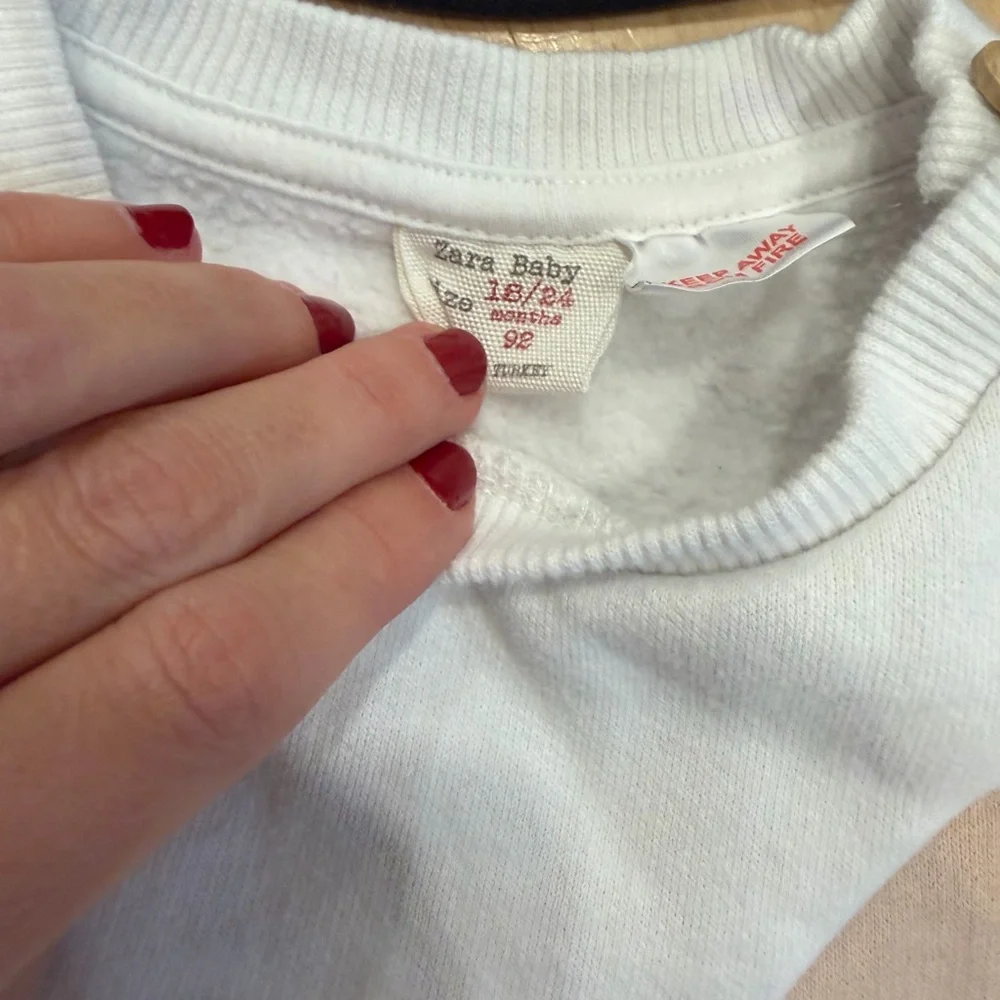 Zara Kids Black and Multicolor Sweatshirts